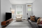 Cozy living room filled with natural light