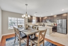 Plenty of seating and space in Dining Room.