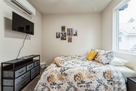 Large Picture Window Accentuates Yellow accen