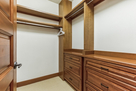 Bedroom #1 walk-in closet.
