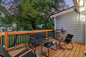 Private Backyard & Deck