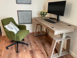 Dedicated Office - Standing Desk and Monitor