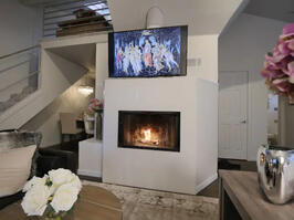 Living Room Fireplace