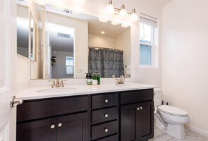 Dual Vanities Guest Bath