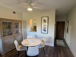 Seating for four in Dining Room