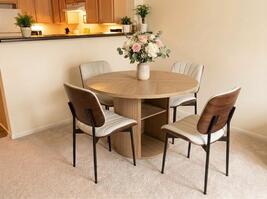 Four-person dining set