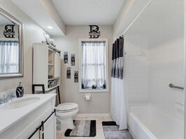 Guest Bathroom with Tub and Shower
