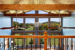 Mountain view from 2nd floor