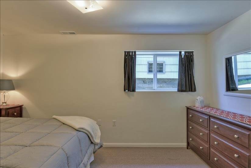 Storage includes large closet and dresser