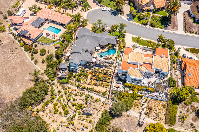 Arial View of the Cul-de-Sac