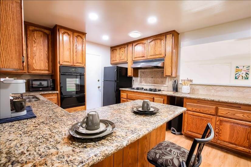 Lots of counter space