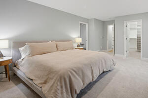 Master Bedroom view 2 of fully furnished rental in Boulder