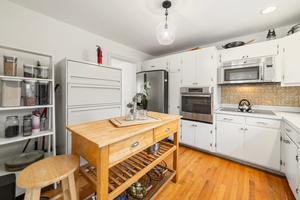 Kitchen with Island and Appliances