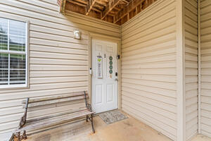 Private front entrance