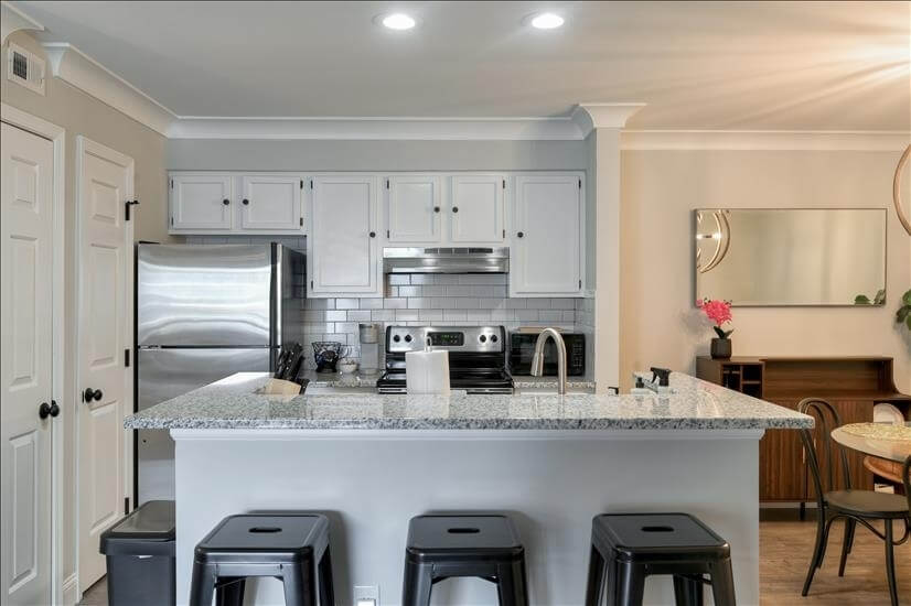 Extra seating at bar