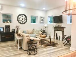 Comfortable living space with  natural light.