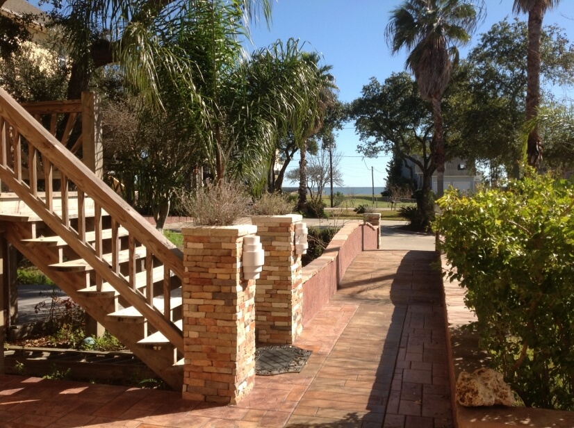 Front of house looking out to Bay