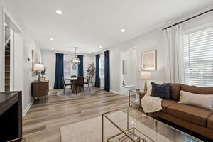 Open, Thoughtfully Designed Living and Dining