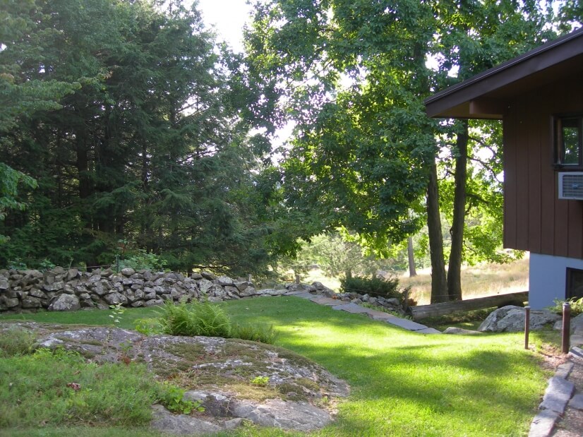 Lush green summer lawns