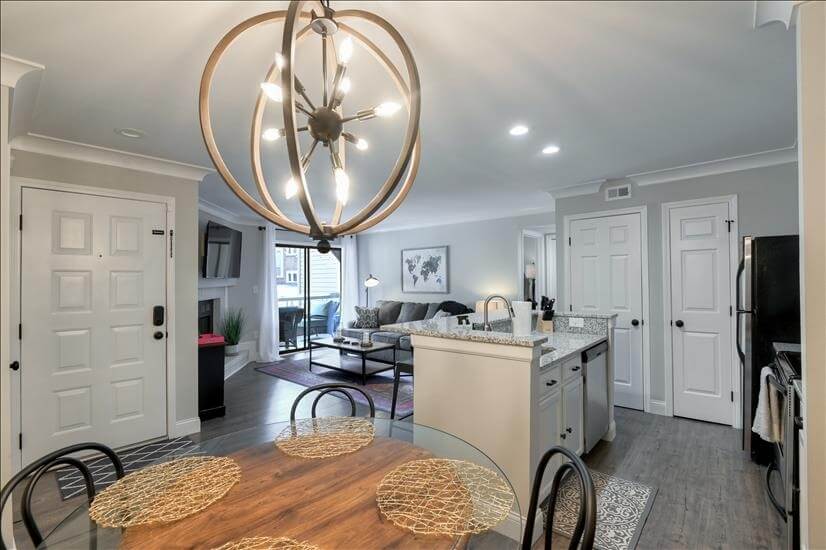 Gorgeous lighting fixture on a dimmer