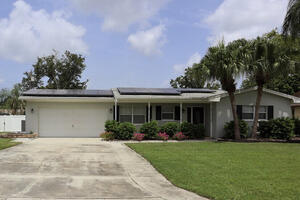 Front of this 4 BR Clearwater Home