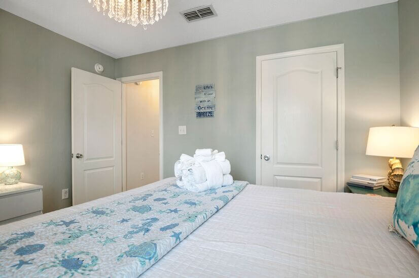 Furnished Home with Private Beach 