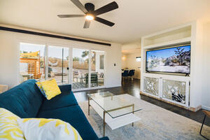 Relax in our expansive living room