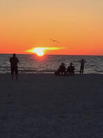 Sunset at Clearwater Beach