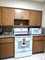 Kitchen cooking area