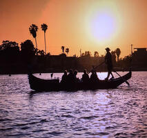 gondola in bay