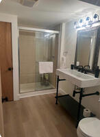 bathroom downstairs