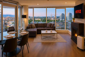Luxury Cityview Euro-Modern Condo