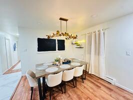 8 dining chair wooden