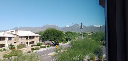 Stunning views of McDowell Mountains!