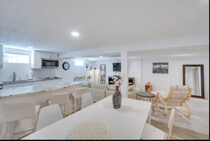 Dining table basement
