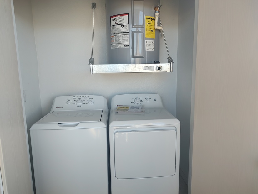 Full-sized Washer and Dryer