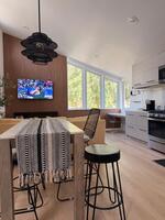 Spacious dining/living area