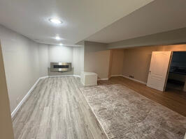 Play area in lower level basement.