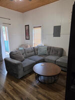 Relax your comfy sectional in front of the fl