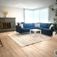 Living Room & Work Station
