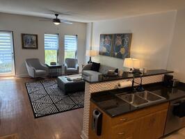 Open Concept Kitchen and Living Room