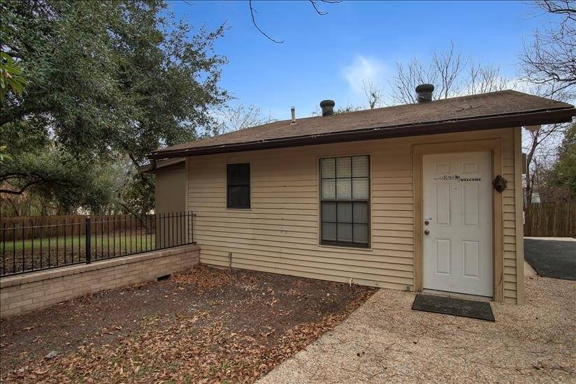 Private front entry to your apartment home