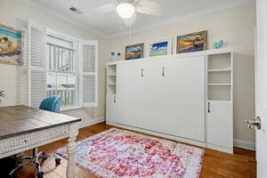 2nd Bdrm Murphy Bed & Desk
