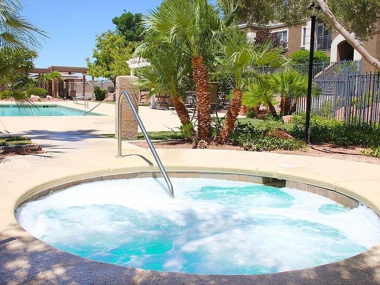Jacuzzi at the Upper Pool