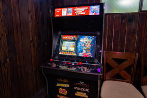 Arcade machine with thousands of games.