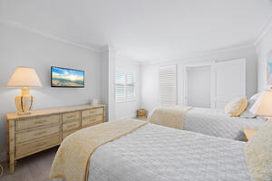 second bedroom with tv