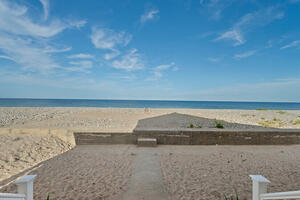 beach view from porch