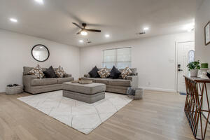 Living Room in this McKinney Furnished House