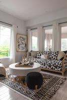 Livingroom space full of upscale details