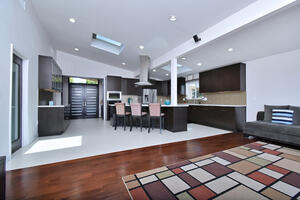 Family room + Kitchen